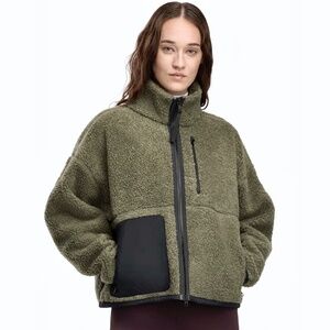 Canada Goose Simcoe Green Fleece Jacket